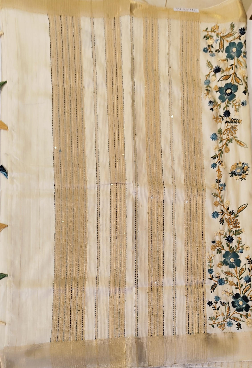 Semi tussar saree
