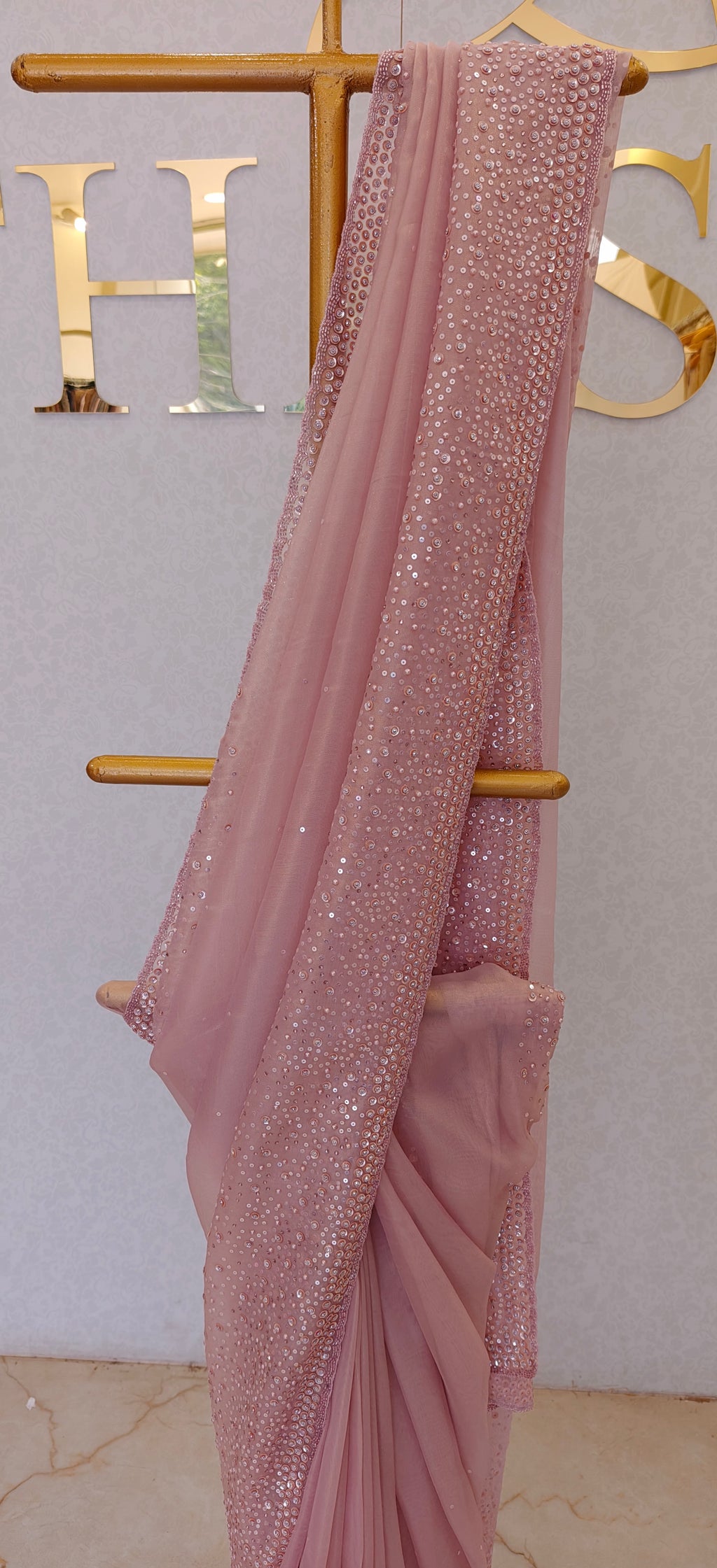 FLOWY ORGANZA SAREE