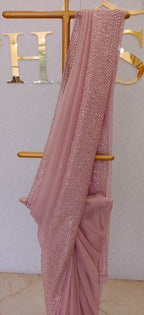 FLOWY ORGANZA SAREE