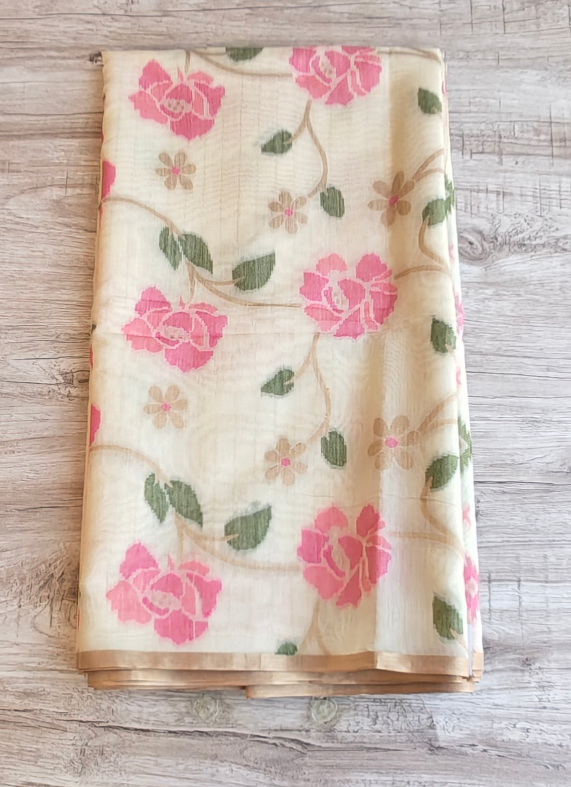 Jamdani cotton saree