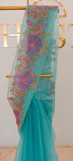 ORGANZA SAREE
