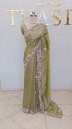 FLOWY ORGANZA SAREE