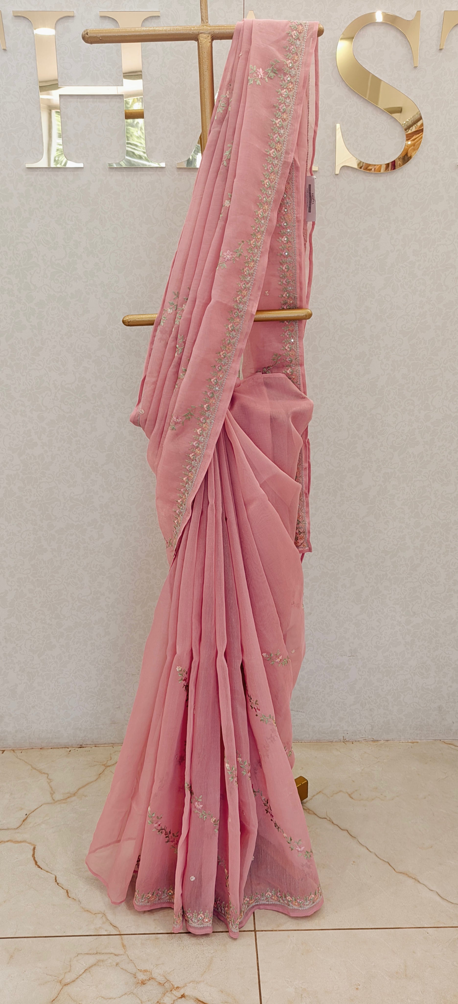 CHANDERI TISSUE SAREE