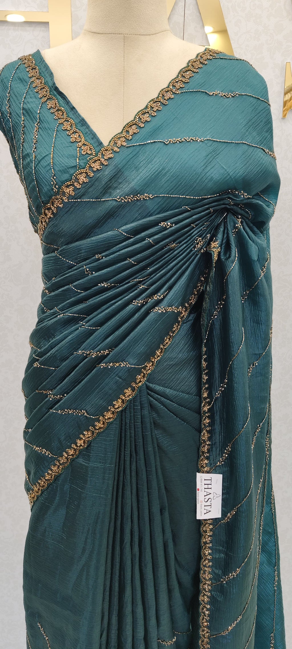 Windy crush saree