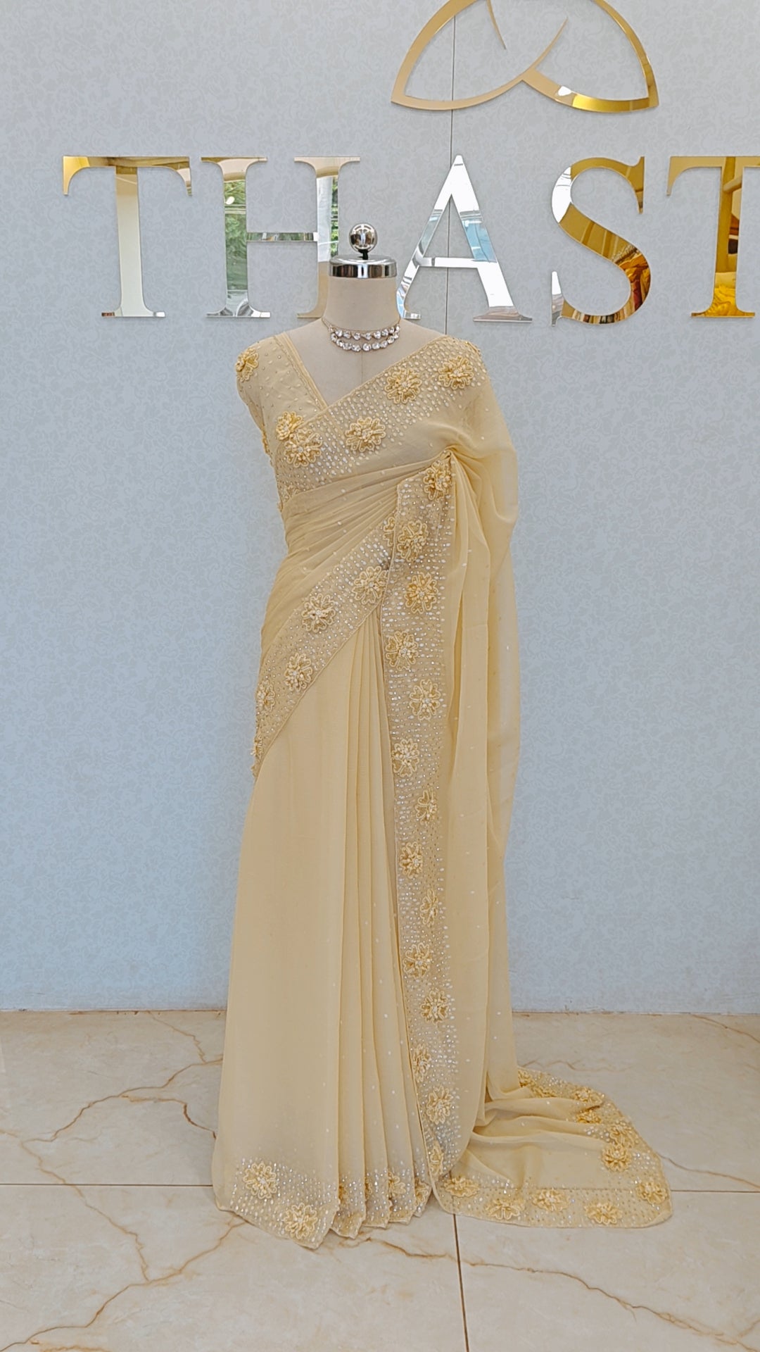CRUSH ORGANZA SAREE