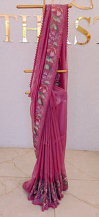 CRUSH ORGANZA SAREE