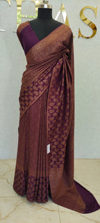 Mysore Crepe Silk Saree