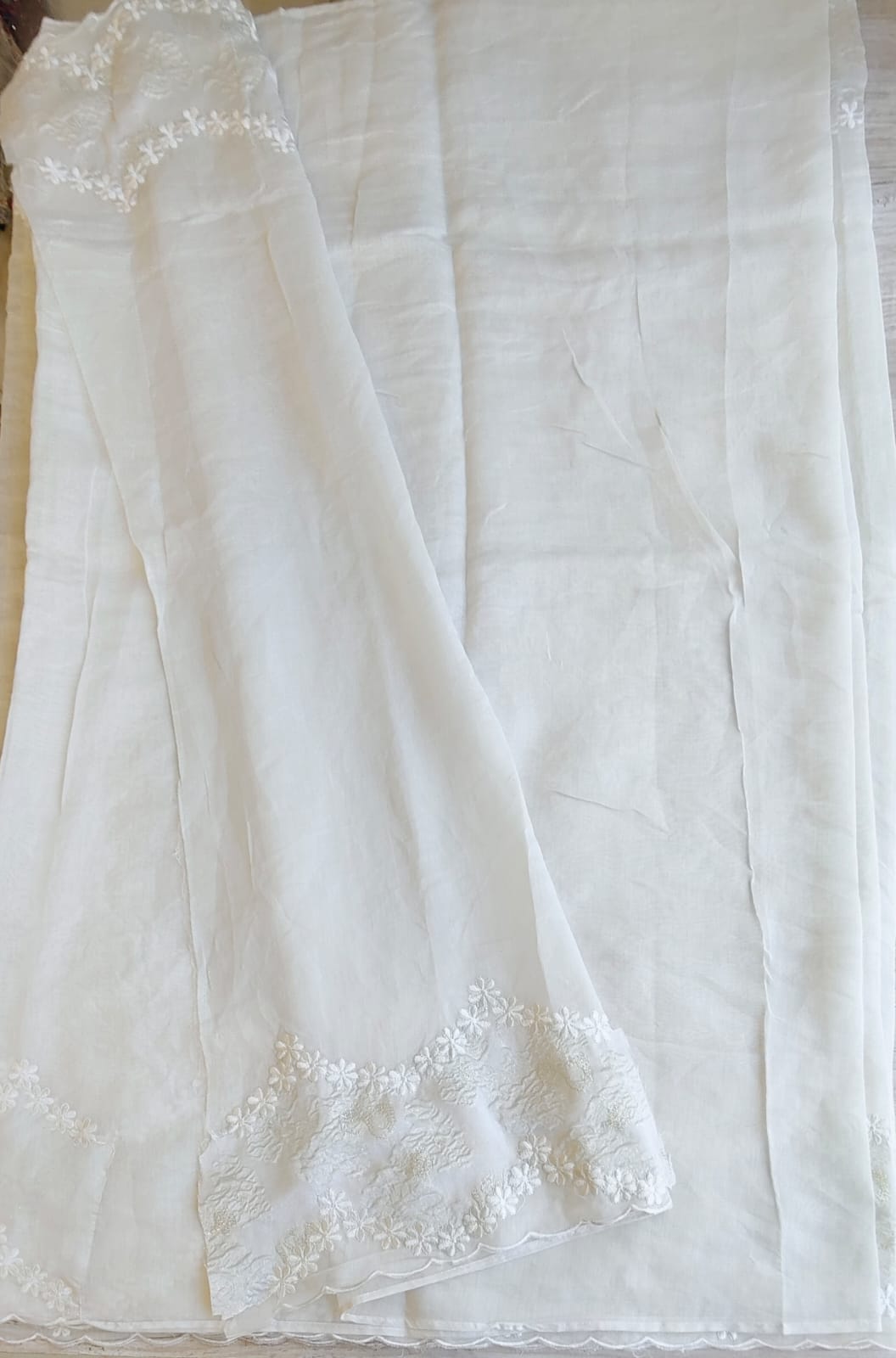 Mull chanderi saree
