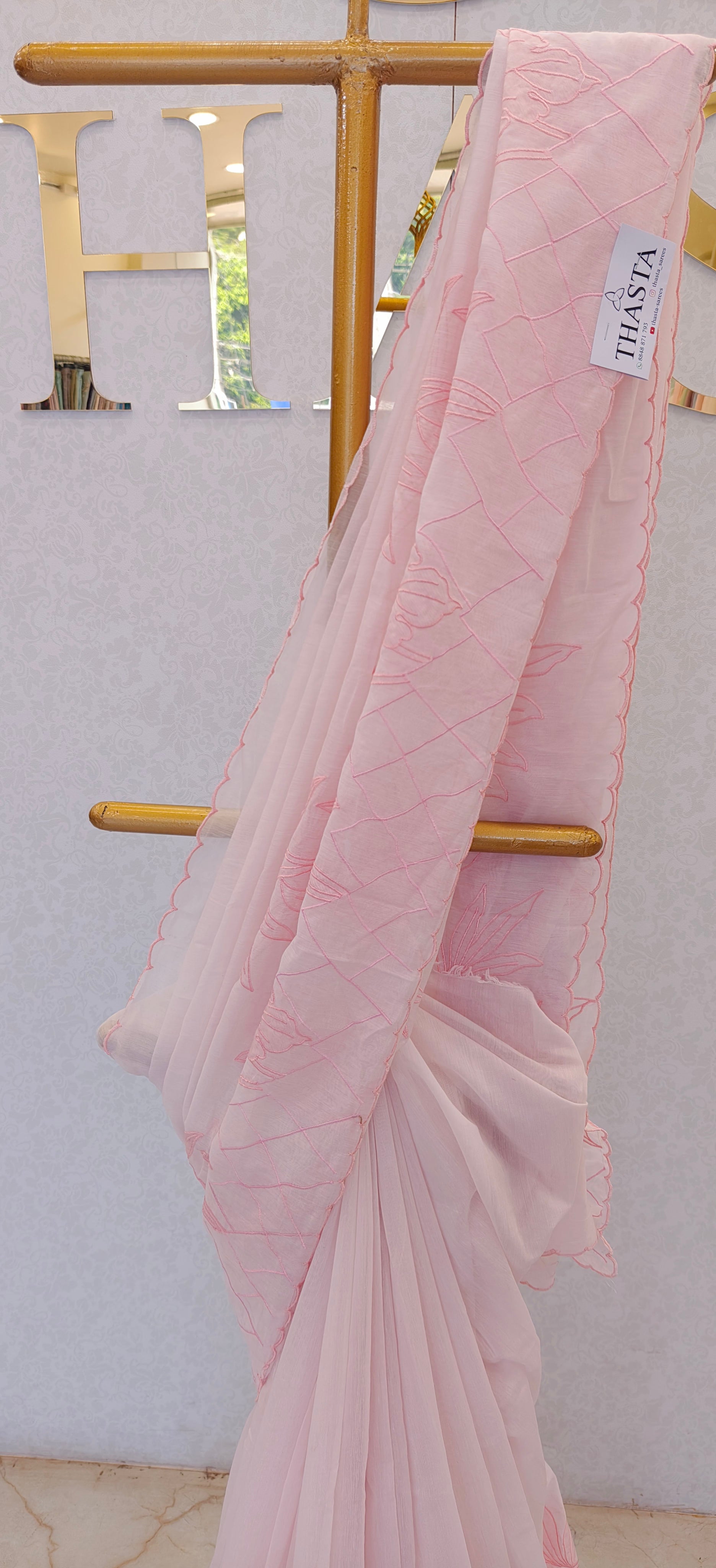MUL CHANDERI SAREE