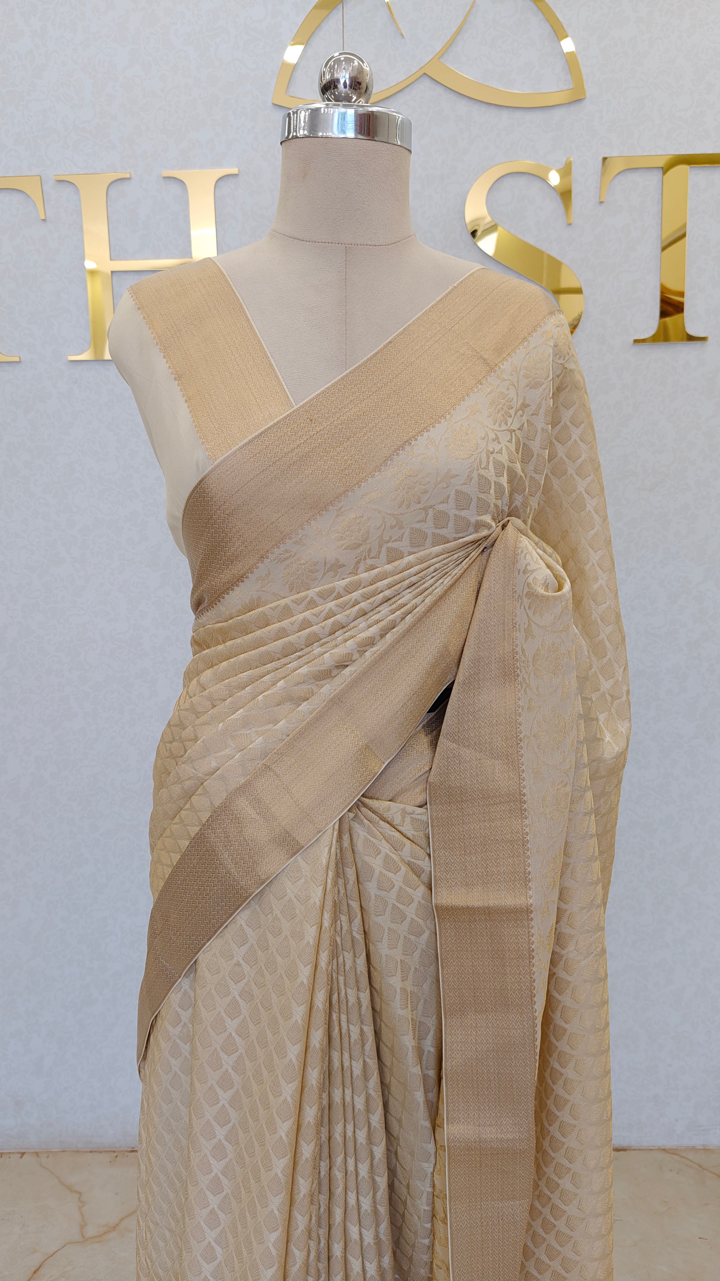 PURE MYSORE CRAPE SAREE