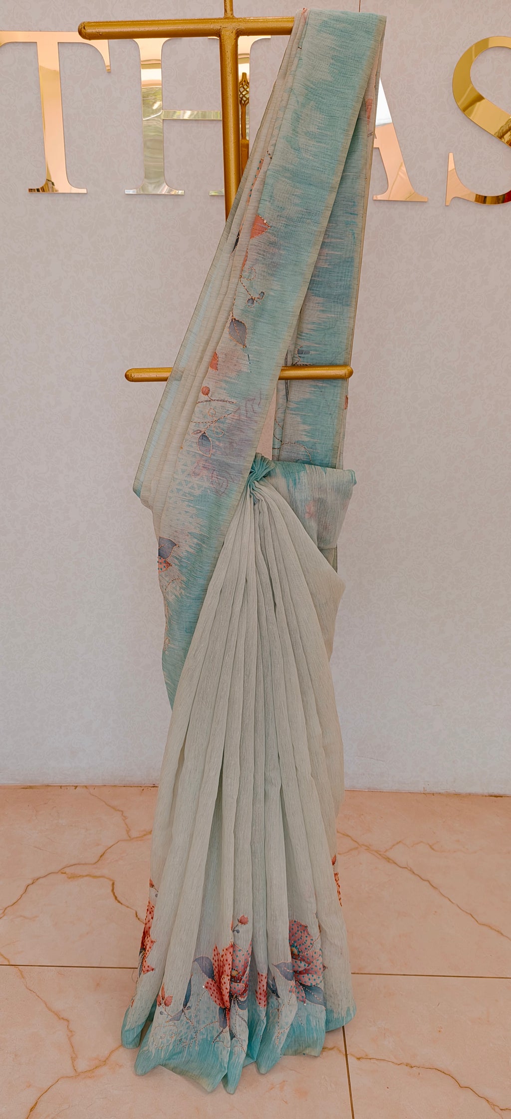 LINEN SAREE