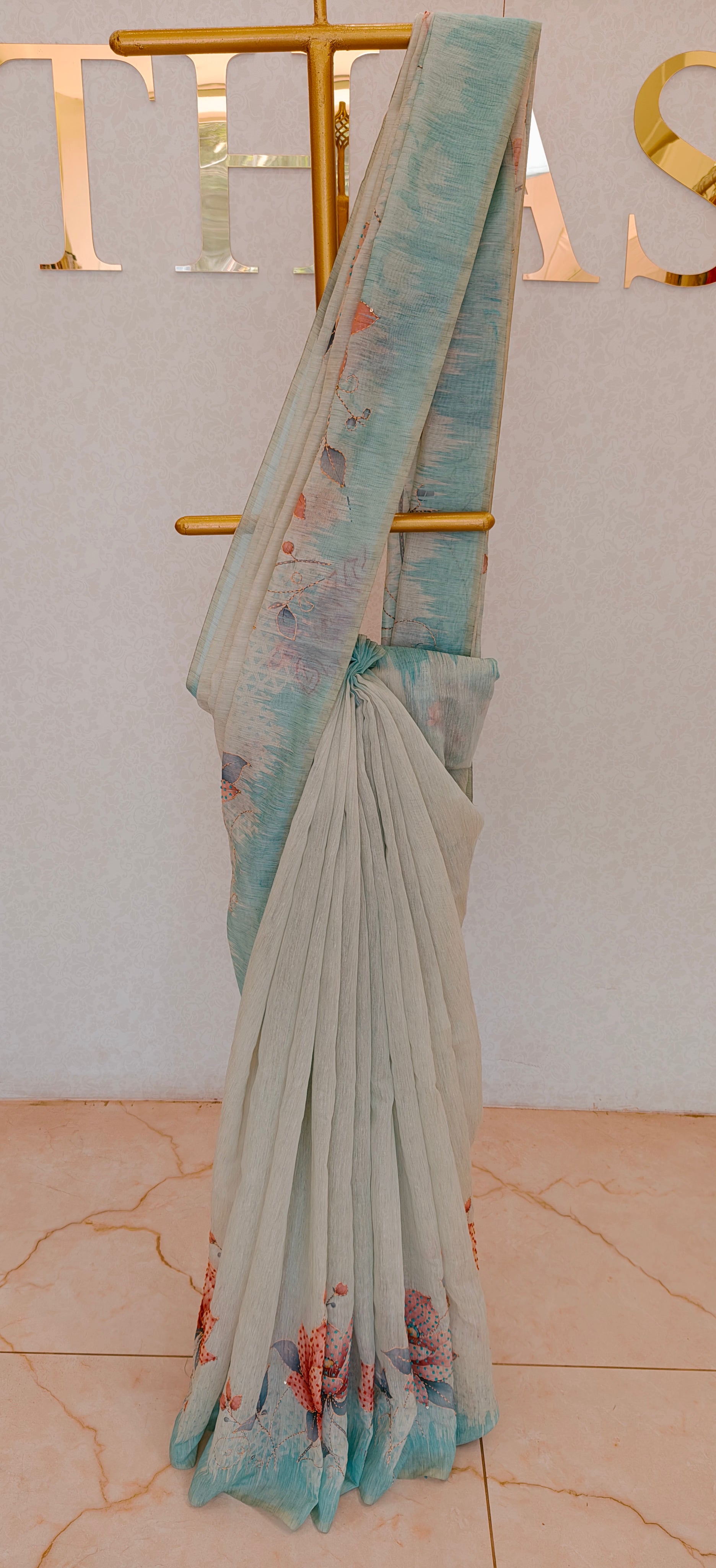 LINEN SAREE