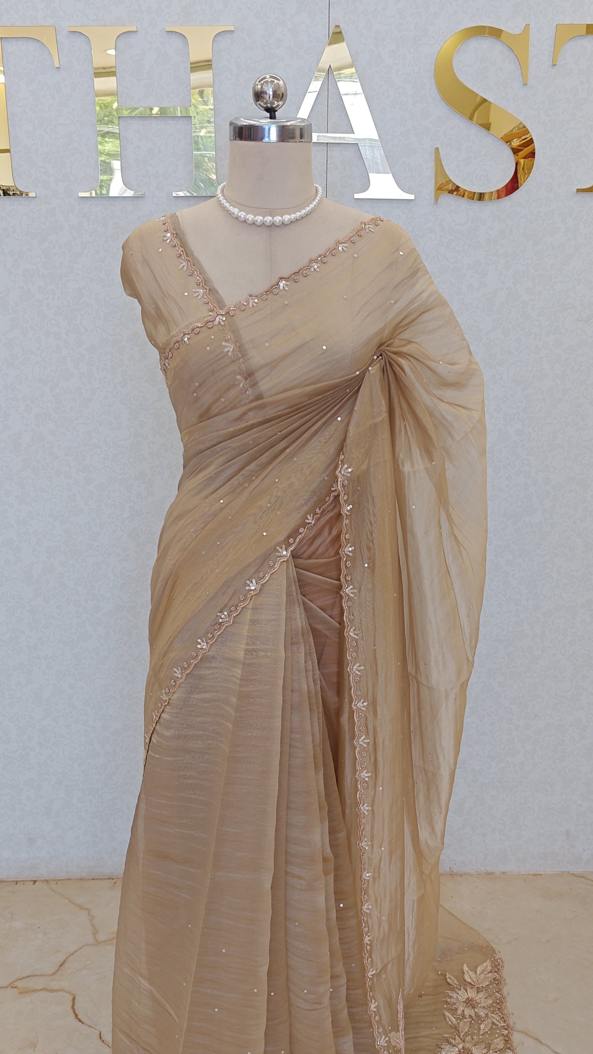 ORGANZA SAREE