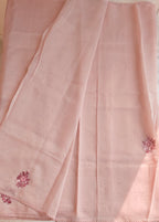 Chanderi tissue saree