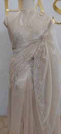 GLASS ORGANZA SAREE