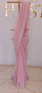 CRUSH ORGANZA SAREE