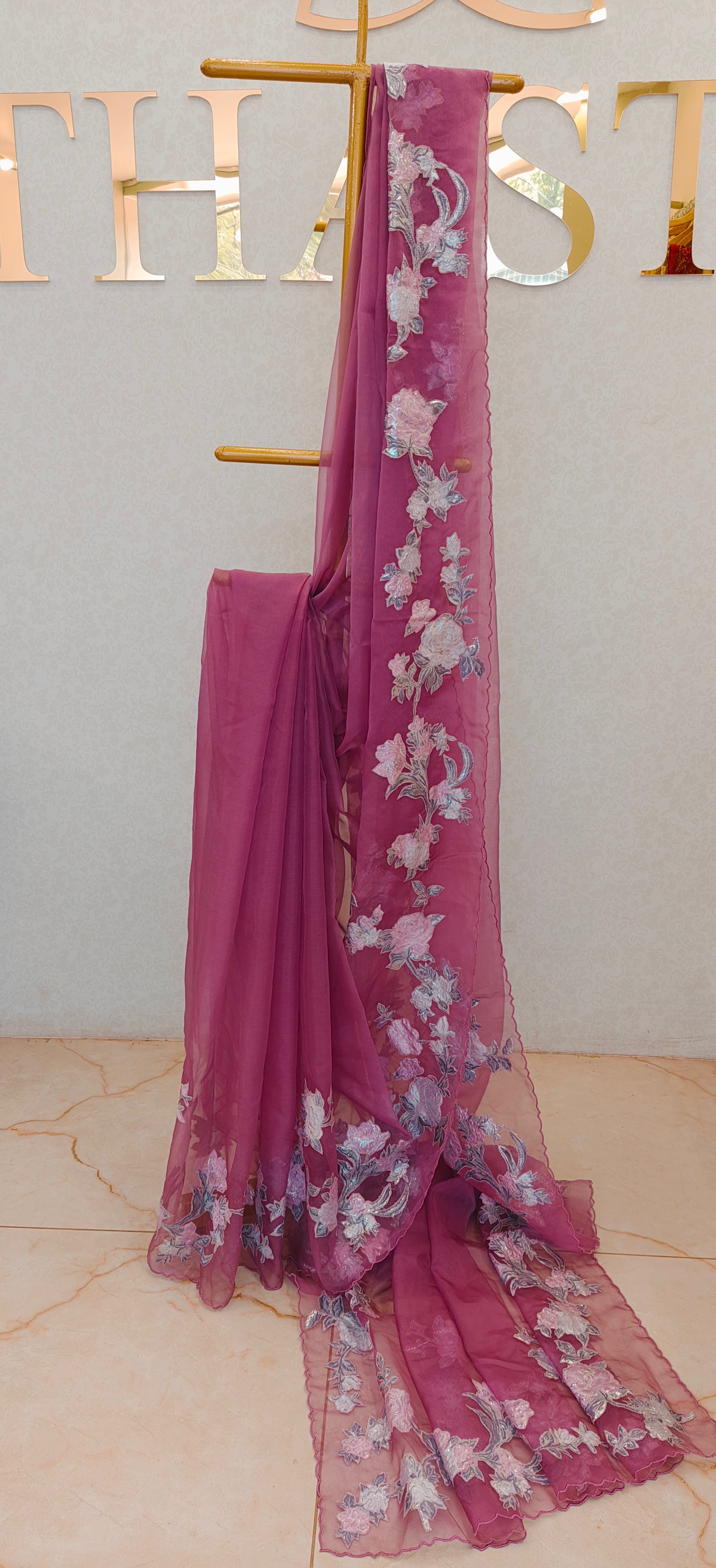 ORGANZA SAREE