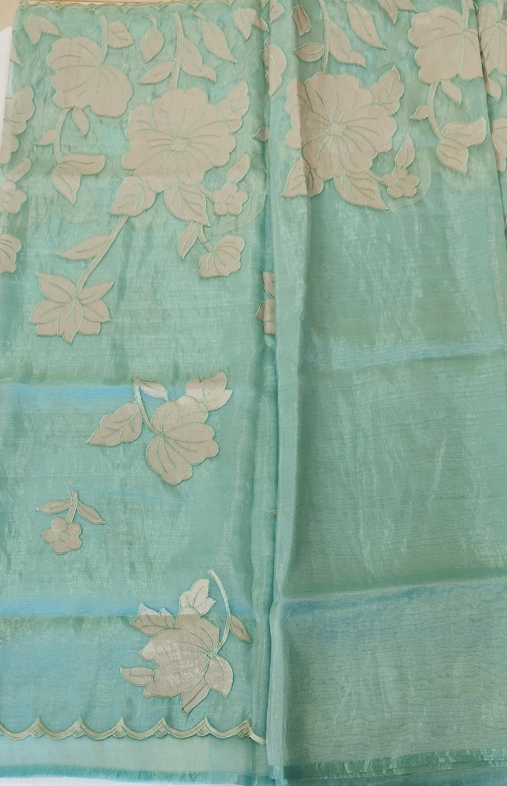Organza saree