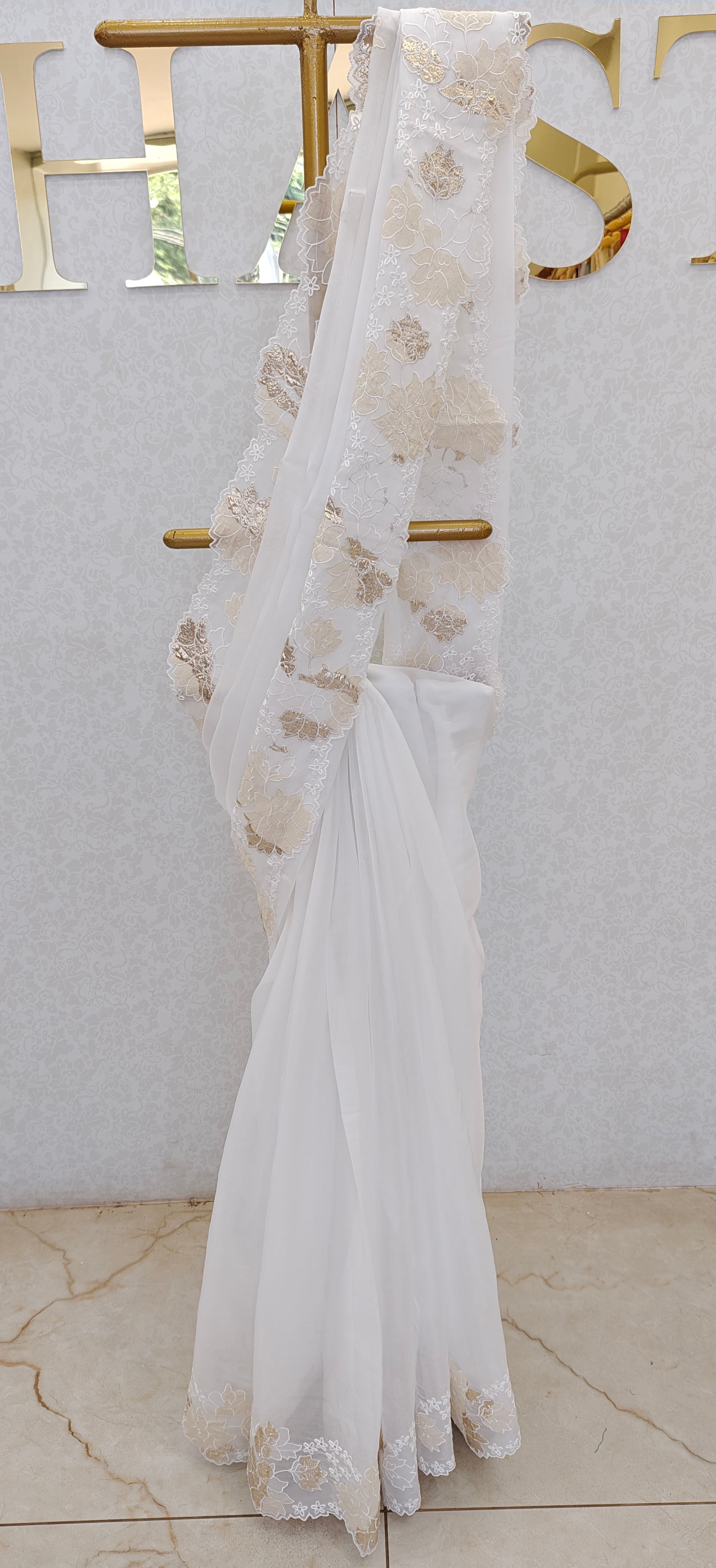 TURKISH ORGANZA SAREE