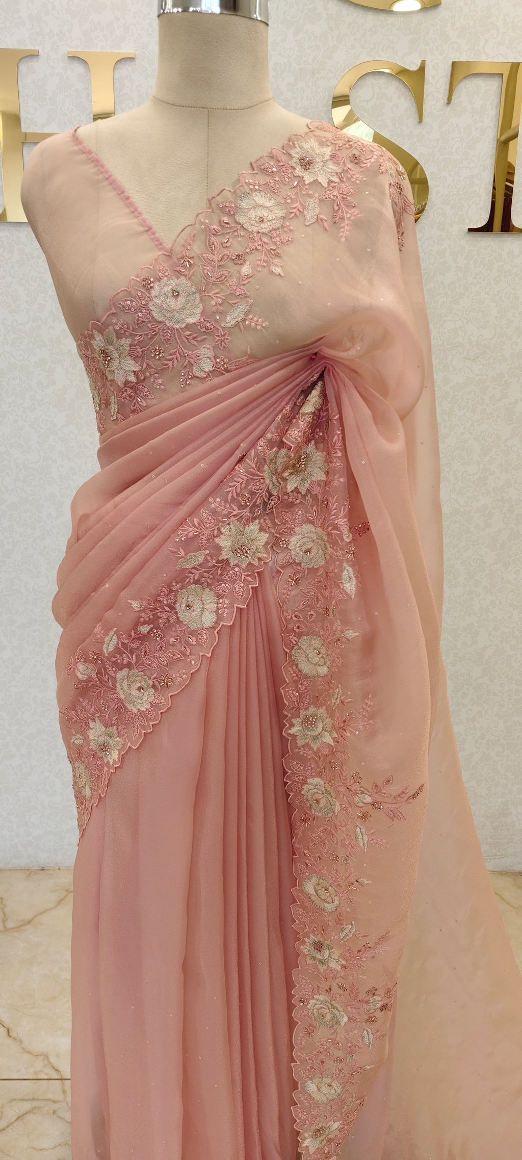 ORGANZA SAREE