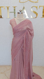 FLOWY ORGANZA SAREE