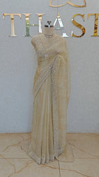 CRUSH ORGANZA SAREE