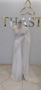 CRUSH ORGANZA SAREE