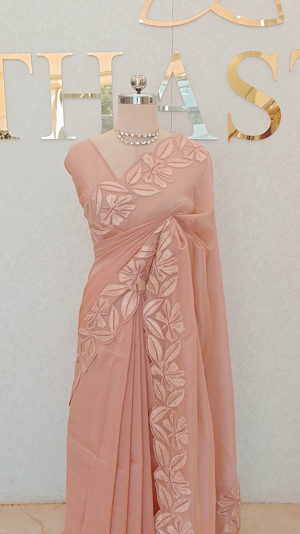 TISSUE ORGANZA SAREE
