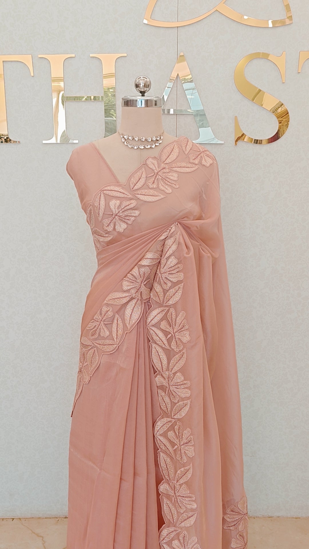 TISSUE ORGANZA SAREE