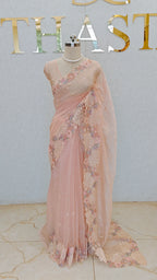 FLOWY ORGANZA SAREE