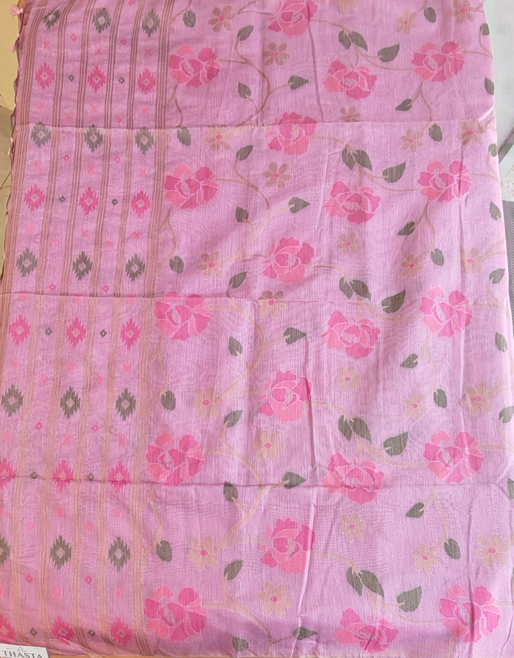 Jamdani cotton saree