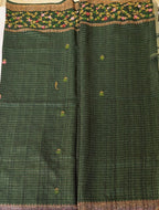 Semi Tussar saree