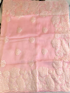 Organza saree