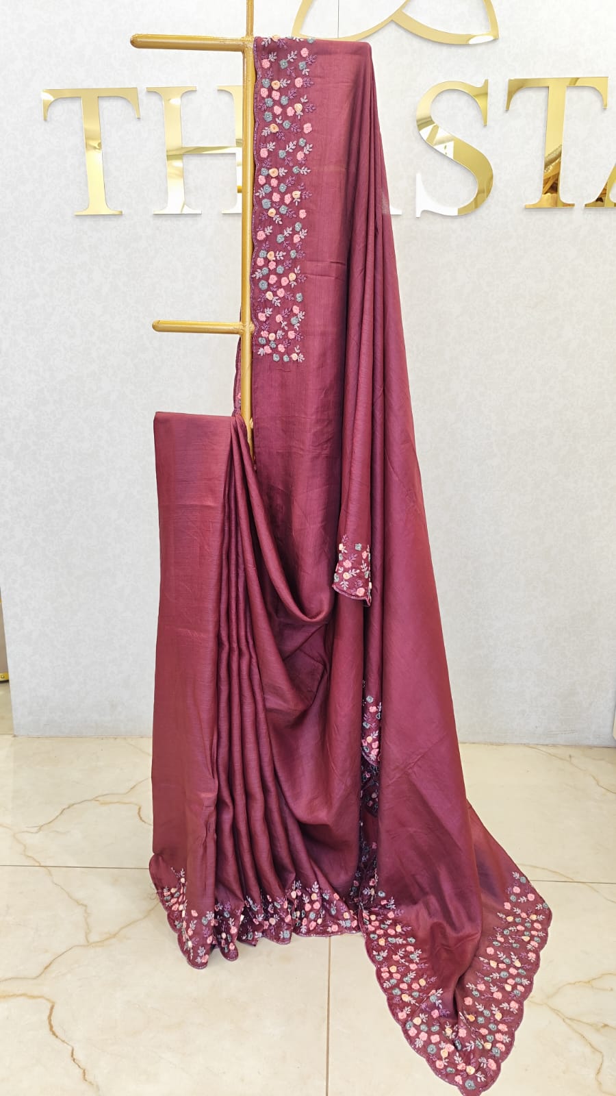 PURE TUSSAR SAREE