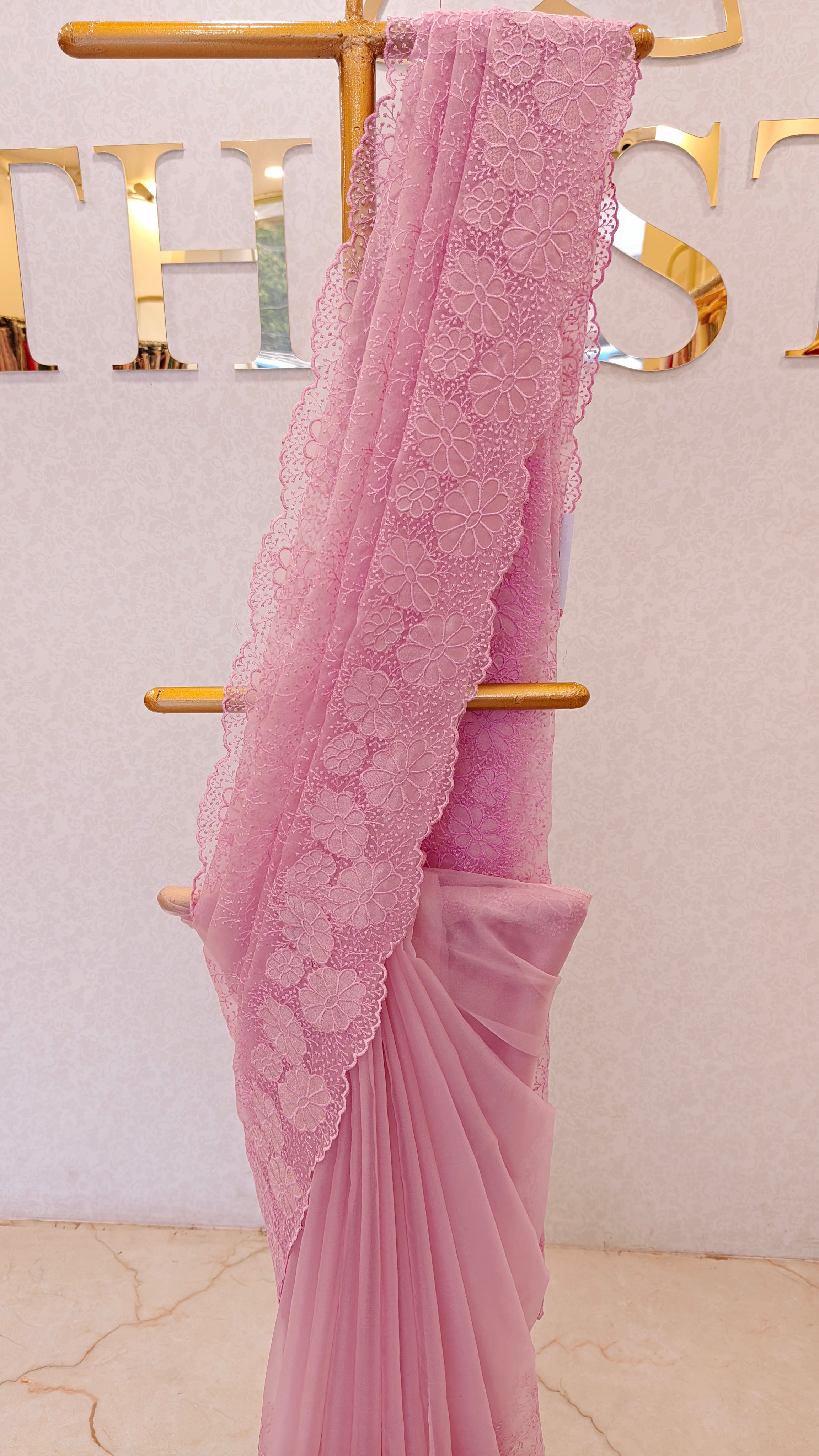 ORGANZA SAREE