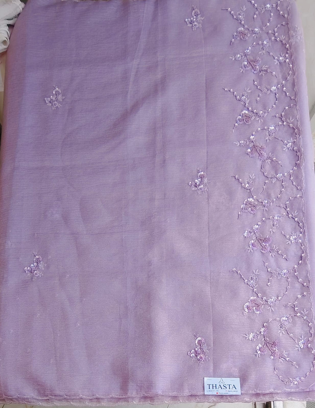 Organza saree