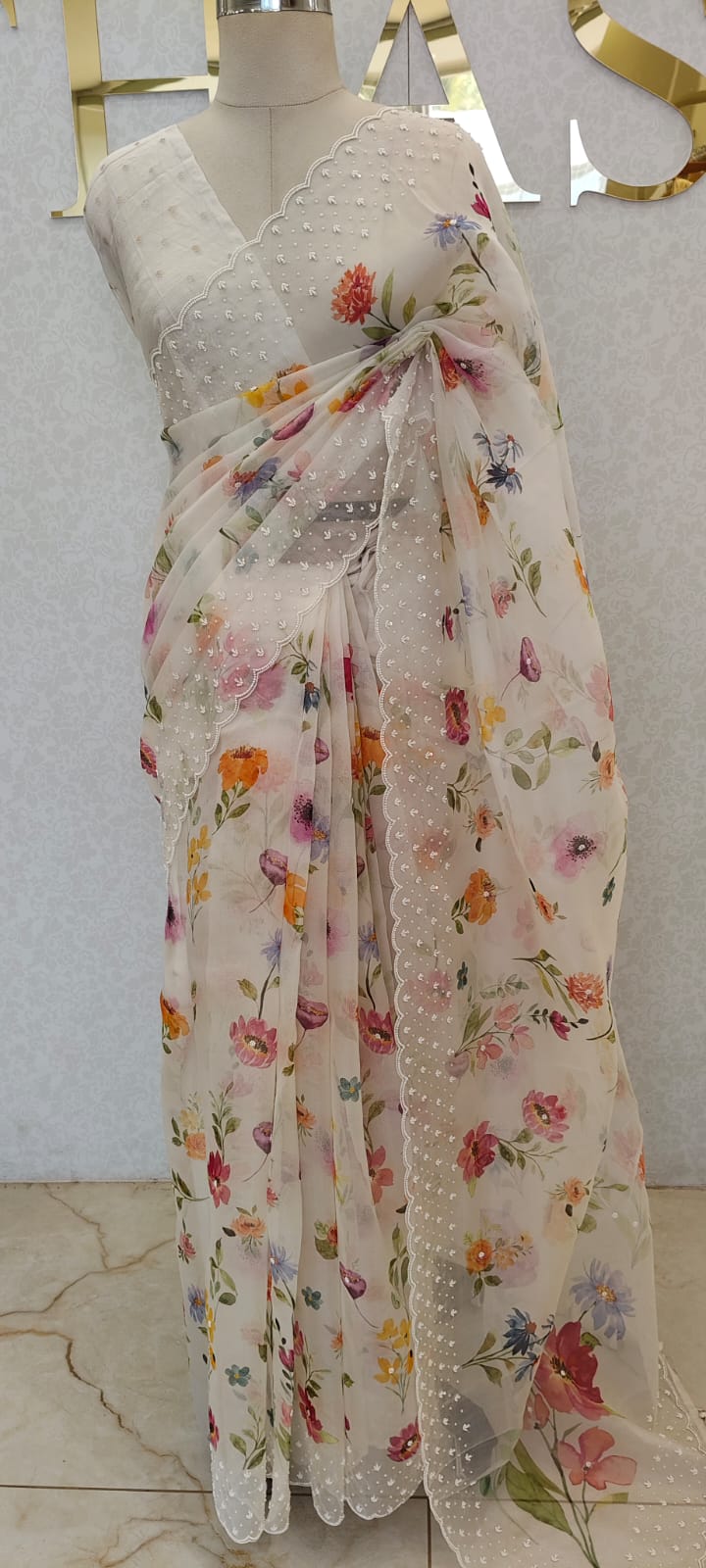 Pure Organza Saree