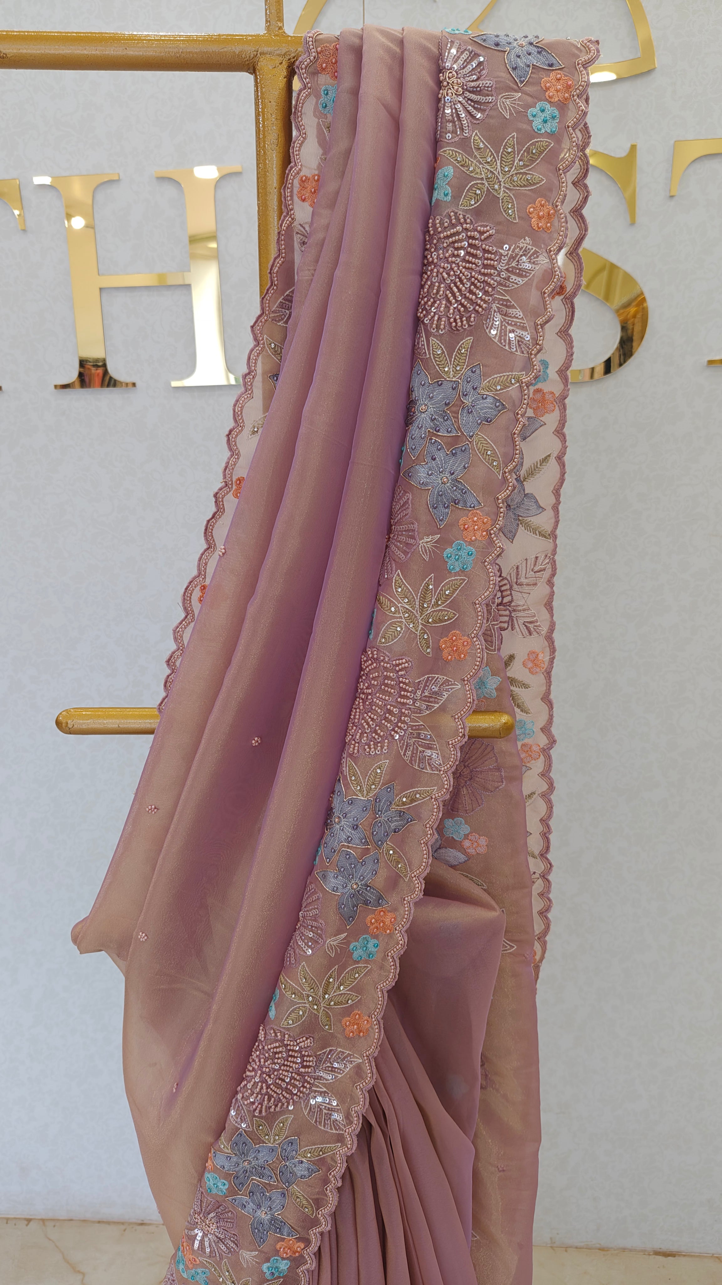 ORGANZA SAREE