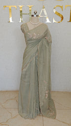 FLOWY ORGANZA SAREE