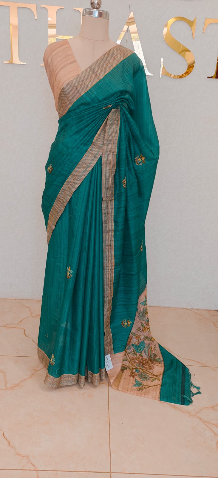 SEMI TUSSAR SAREE