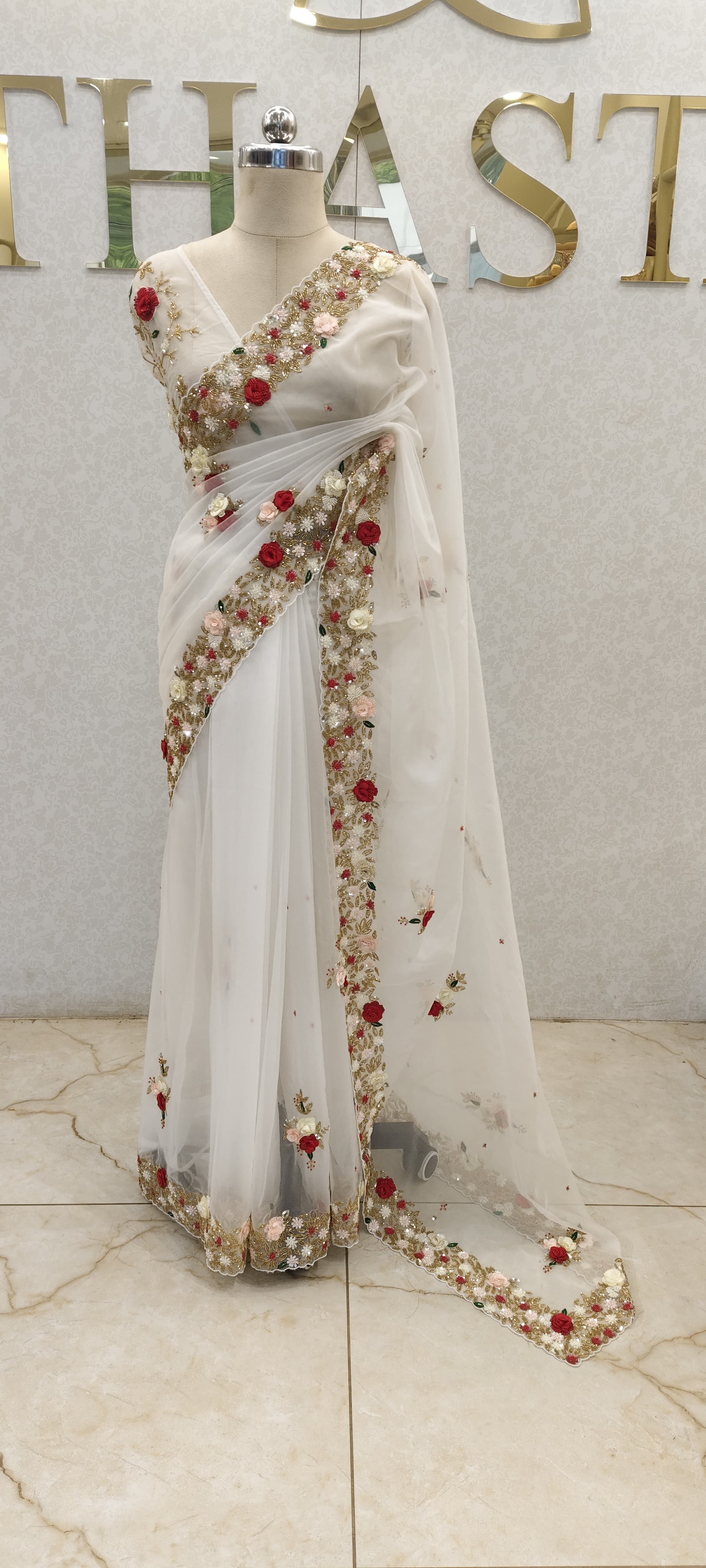 ORGANZA SAREE