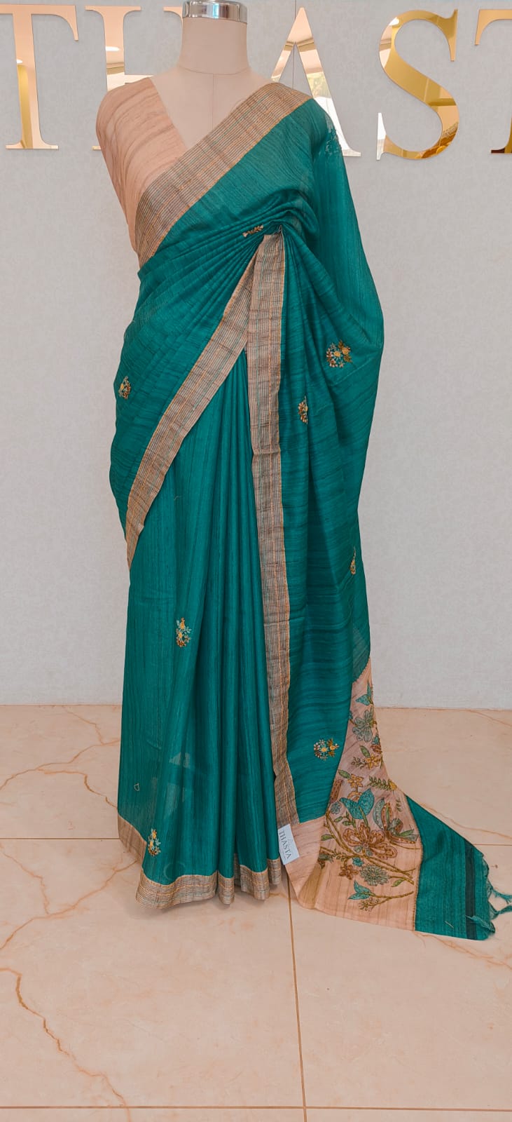 SEMI TUSSAR SAREE
