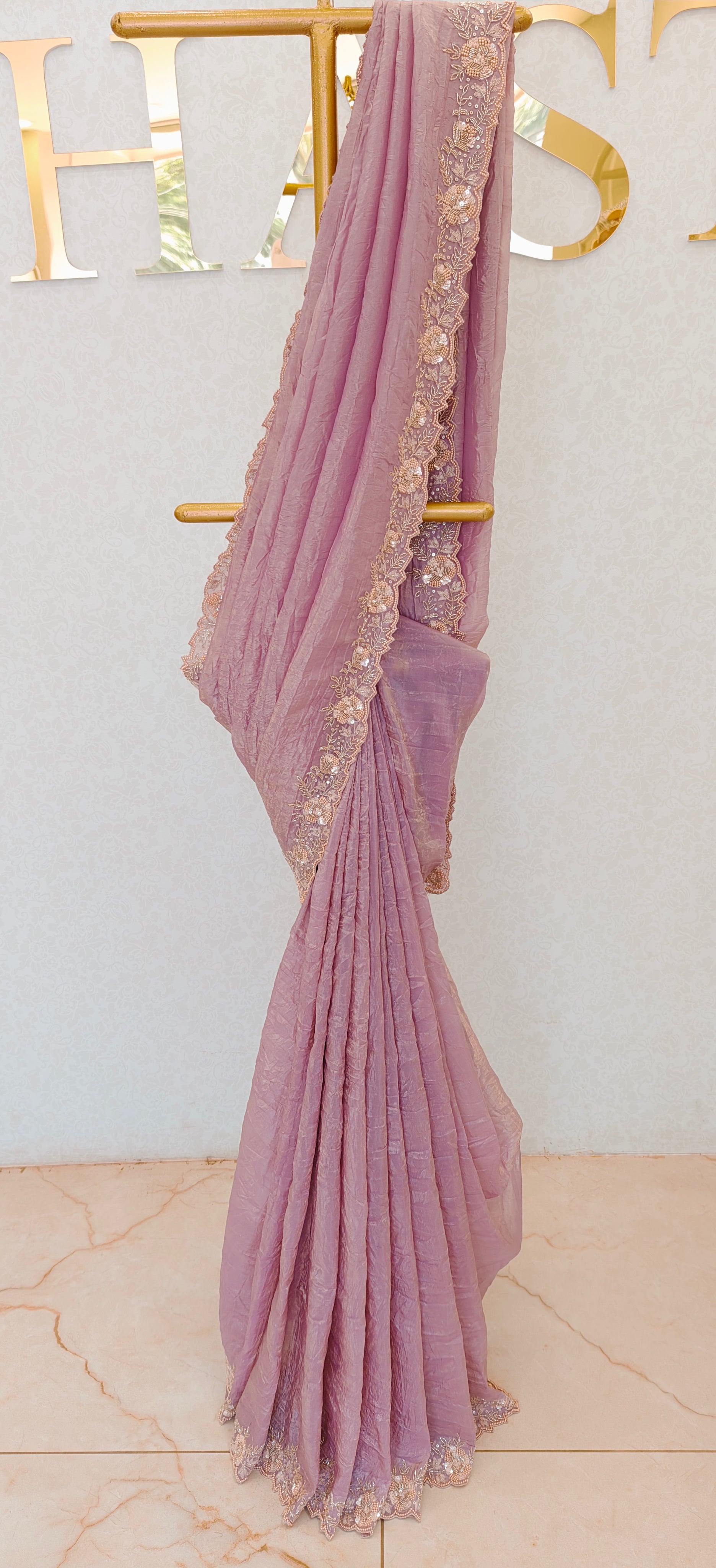 SOFT ORGANZA SAREE
