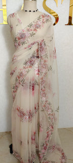Pure Organza Saree