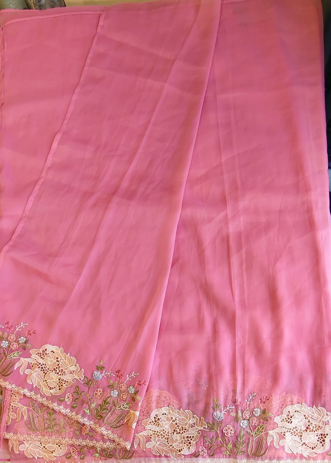 Organza saree