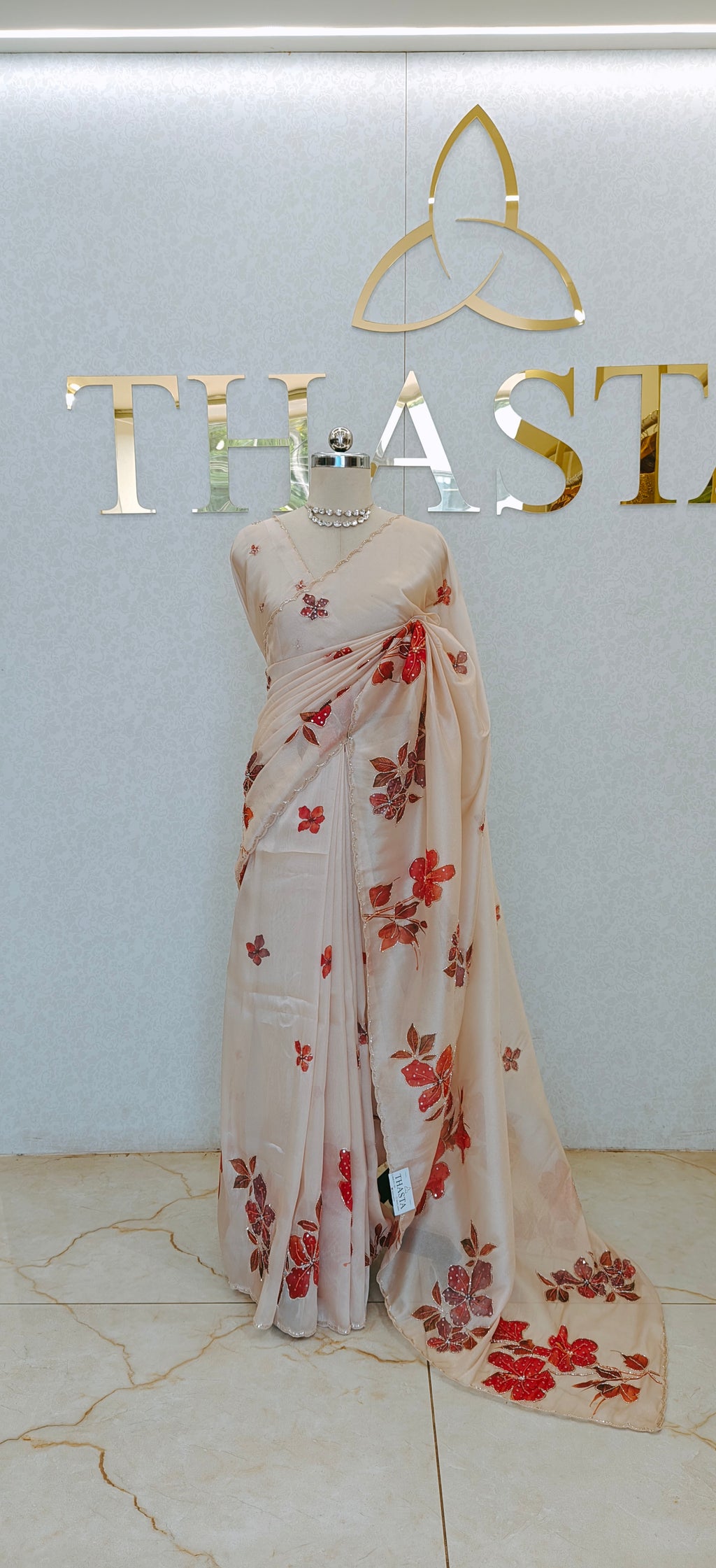 CHANDERI TISSUE SAREE