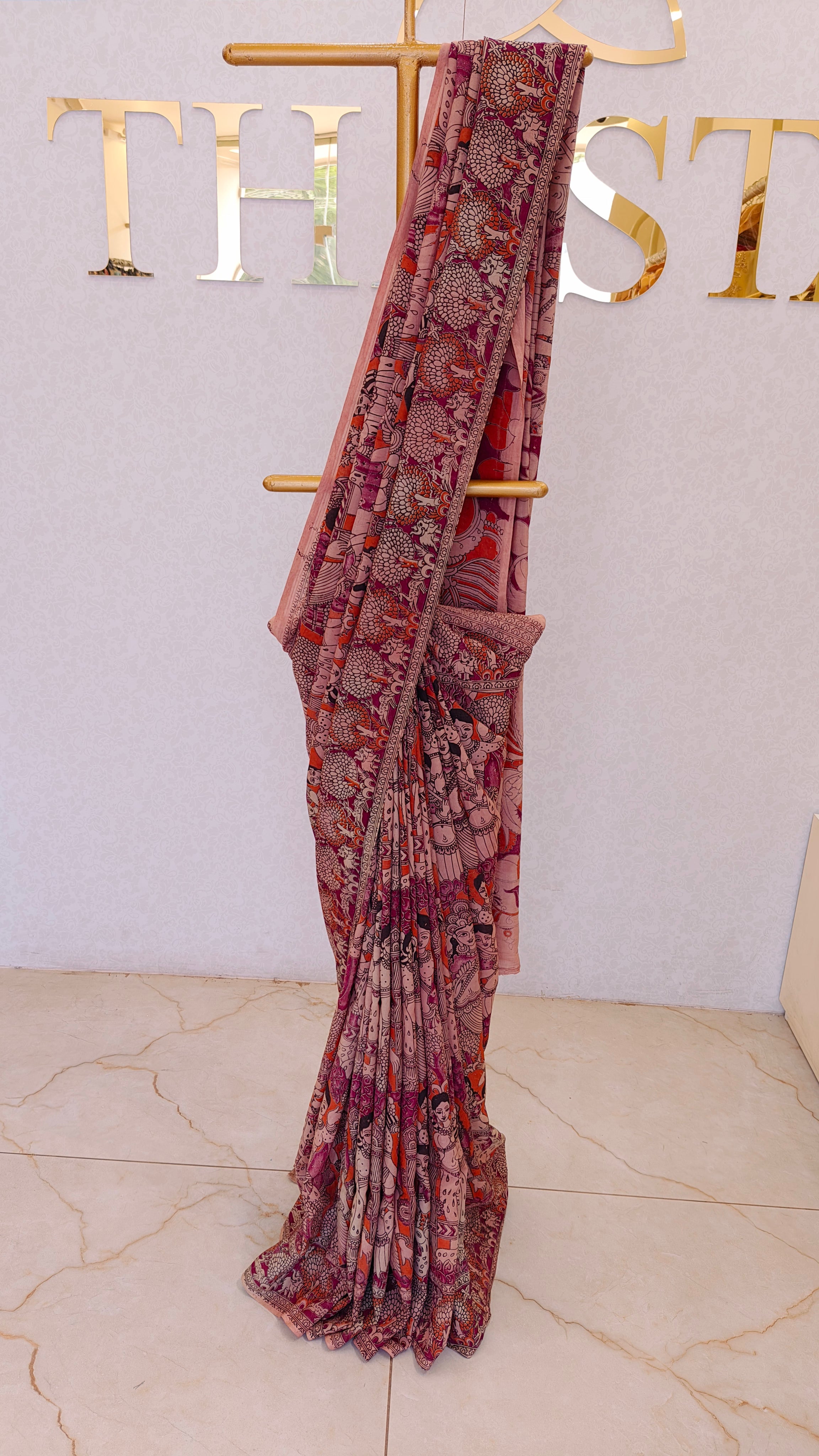 KALAMKARI SILK SAREE