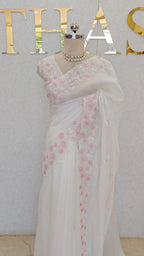 CRUSH ORGANZA SAREE
