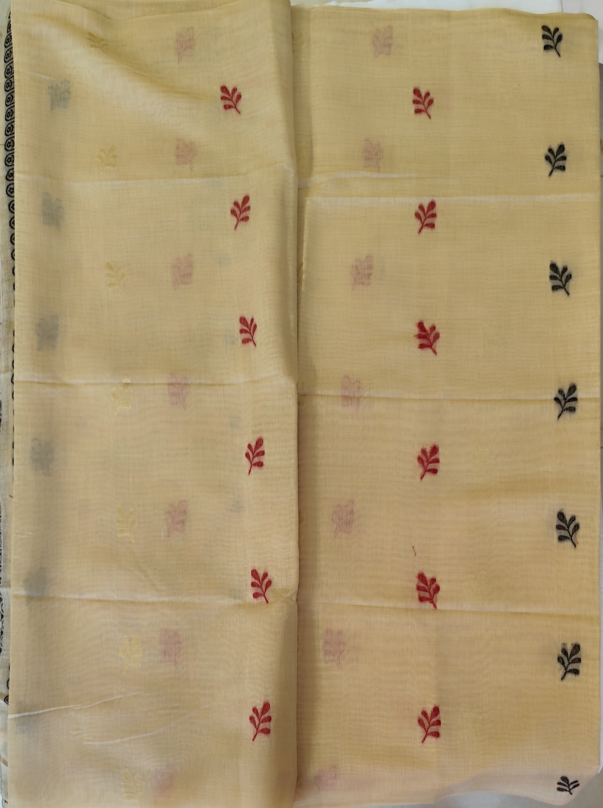Jamdani cotton saree