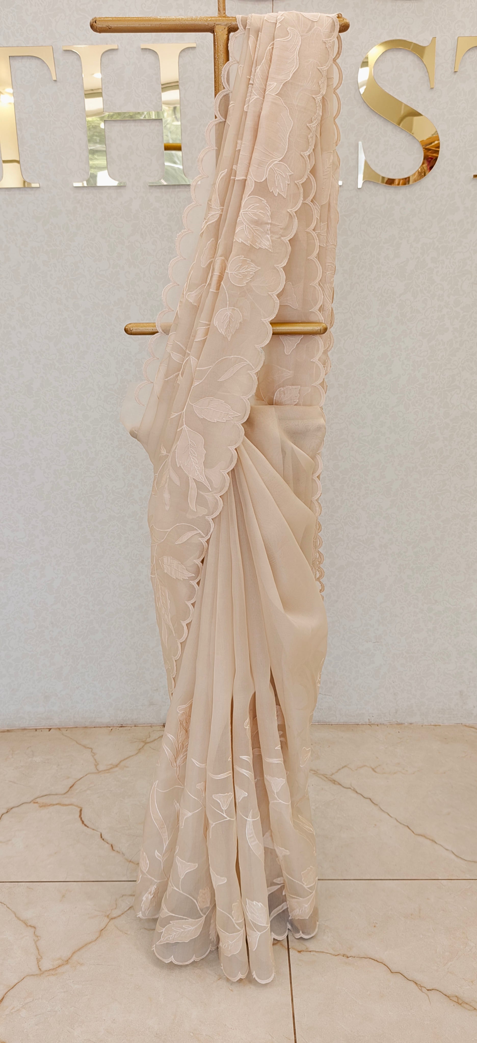 PURE ORGANZA SAREE